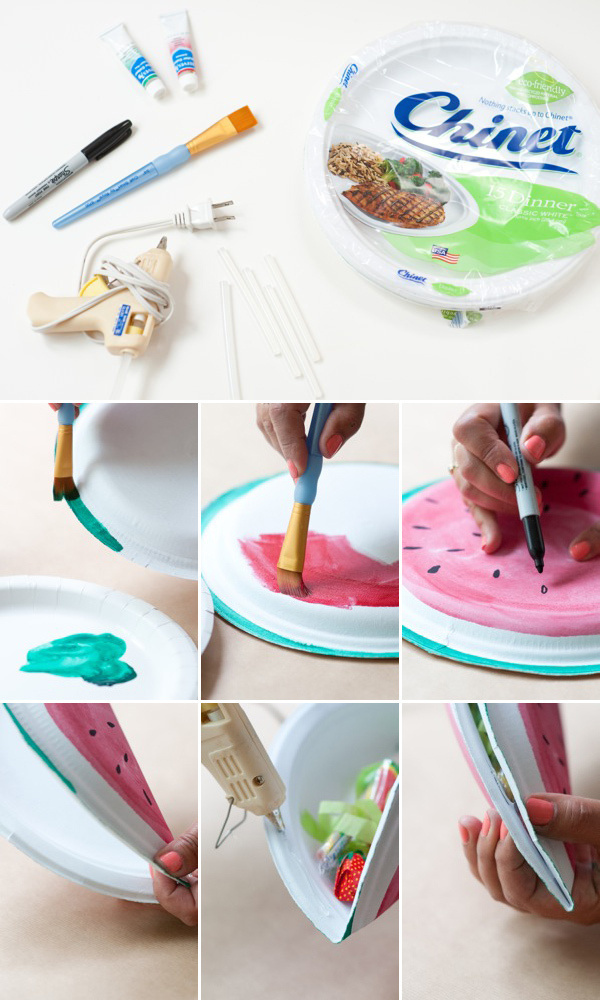 Watermelon Favors DIY | Oh Happy Day! #yourself #favours #do #it #paper #party