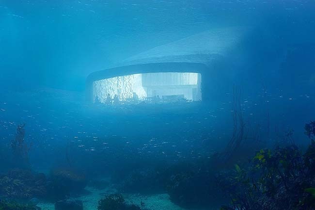 Snøhetta Unveils Design for Europe's First Underwater Restaurant