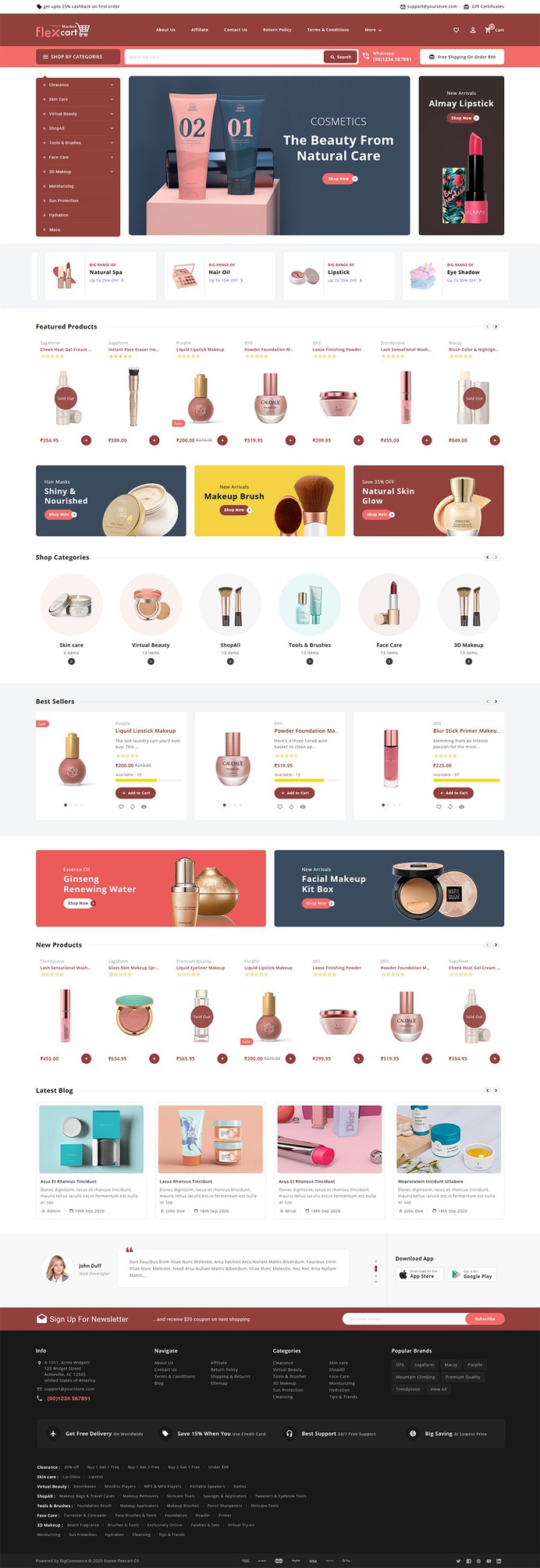 Flex Cart - Stencil BigCommerce Multi-Purpose Responsive Theme | TemplateTrip