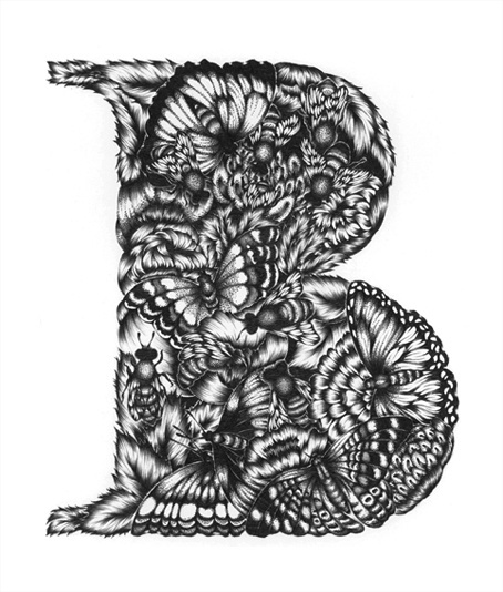 Typeverything.com -Â B by Yuko Michishita. - Typeverything #illustrations #typography