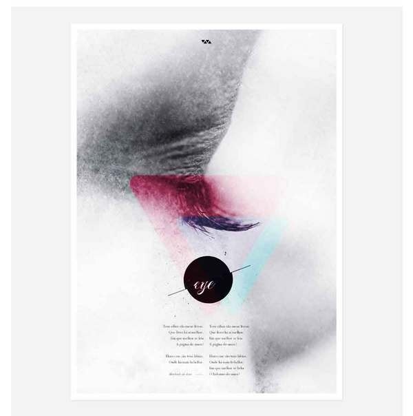 Pauloz. creative art director #art poster eyes