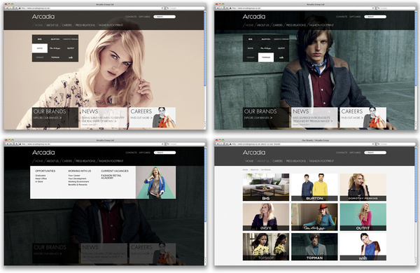 Arcadia – Experience #moving #ipad #brands #ui