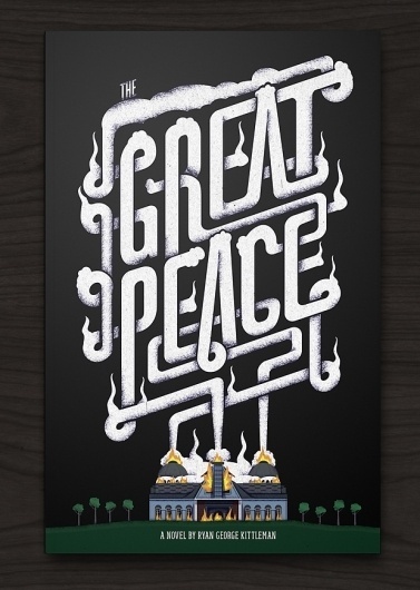 The Great Peace - The Black Harbor #black #book #poster #typography