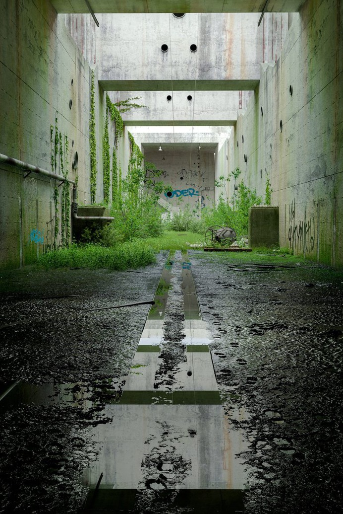 Abandoned place
