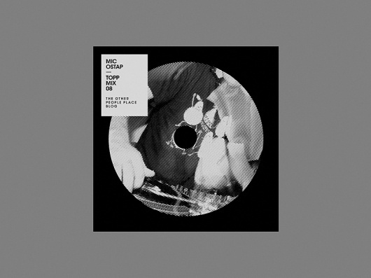 Peak 21 #record #cover #cirlce #monochromatic