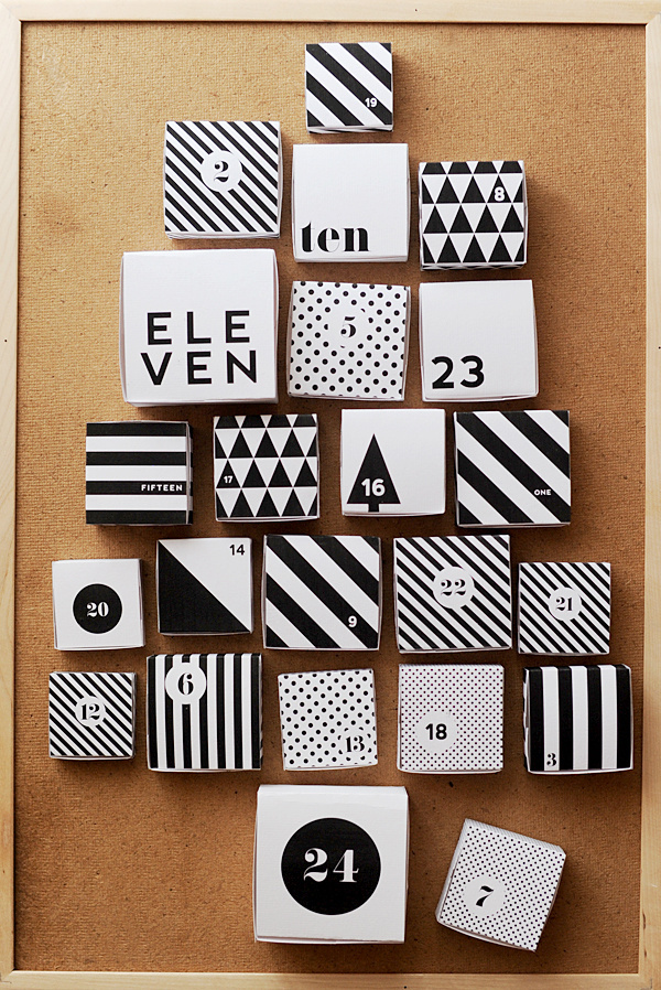HEY LOOK: FREE PRINTABLE: DIY CHRISTMAS CALENDAR #advent