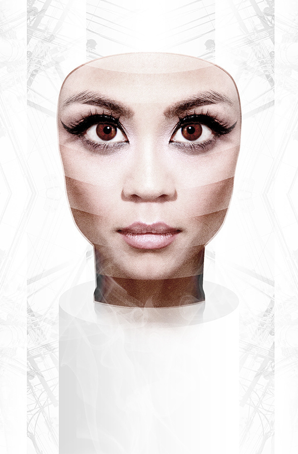 Mask on the Behance Network #mask #futuristic #cyborg #technology