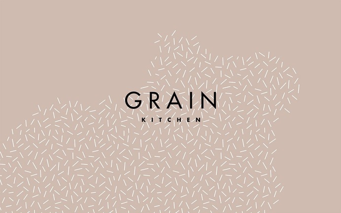 Grain Kitchen - Mindsparkle Mag Filip Pomykalo designed the Brand identity for Grain Kitchen, a small, independently-run casual restaurant in London with a focus on whole grains; their global-inspired menu comprises vibrant and healthful offerings, presented in the form of 'grain bowls'. #logo #packaging #identity #branding #design #color #photography #graphic #design #gallery #blog #project #mindsparkle #mag #beautiful #portfolio #designer