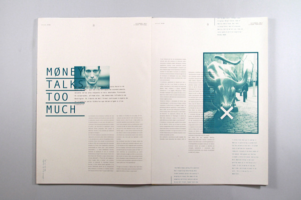 U+( )S on Behance #print #publication