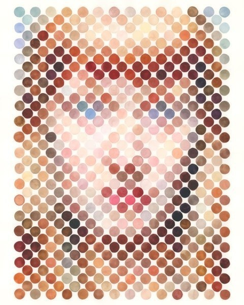 Nathan Manire | PICDIT #design #portrait #painting #art #circle