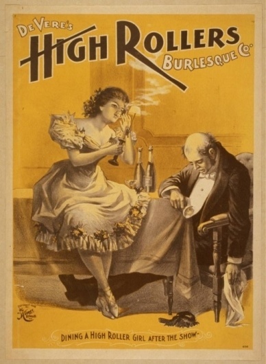 Posters for Burlesque Shows, 1890s | Retronaut #1890s #shows #posters #for #burlesque
