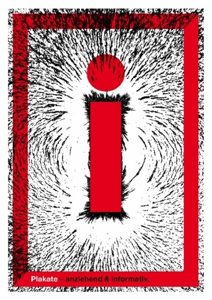 Baubauhaus. #filings #magnetic #field #typography