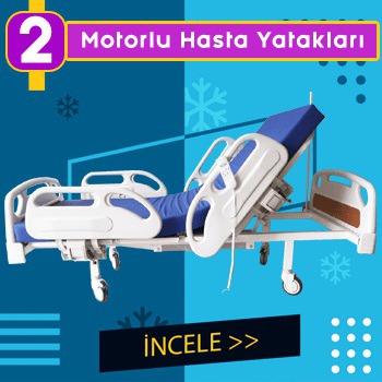 2 Motorlu Hasta Yatakları
