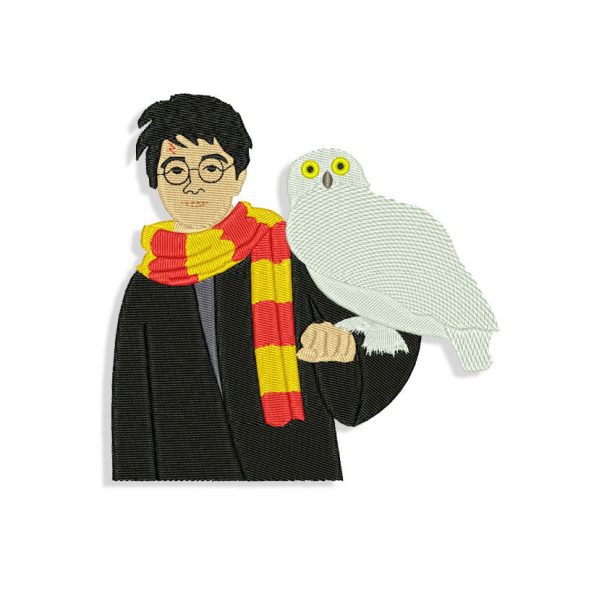 Harry Potter embroidery design
