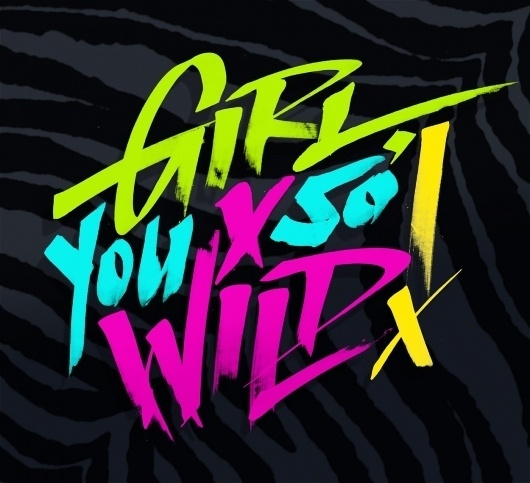 Trapper Keeper Days — Friends of Type #wild #friendsoftype #girl #you #so #typography