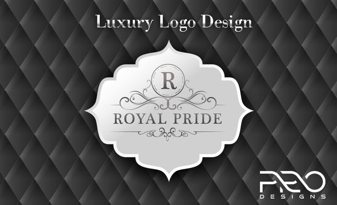 Using a Luxury logo design can be an effective way to display the values of your brand or company through your corporate identity.