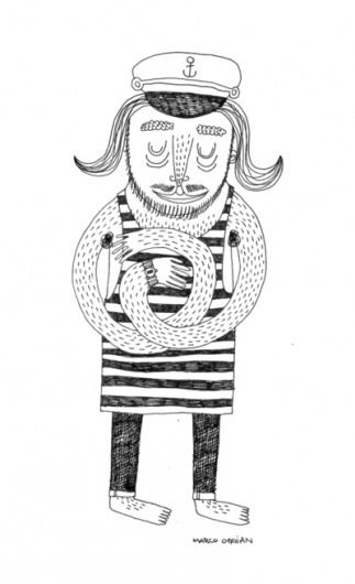 Captain Fausto Art Print by Marco Oggian | Society6 #capta #illustration #poster #marco #canvas #oggian