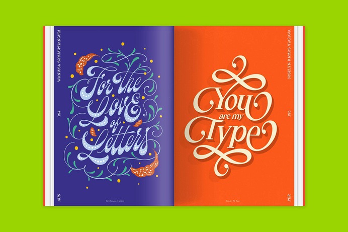 Letters and typefaces not only transport information but also create a feeling and have a personality. Lettering takes this a step further—with its movement, artistic strokes, and variety, it has the potential to radiate a whole range of energies and tell stories of harmony and distortion, about positive and negative space. Words become drawings and pictures themselves.

Born out of the success of the concept of the Yearbook of Type, we have created a new book series: the Yearbook of Lettering. It presents a selection of lettering artwork created all over the world—from traditional calligraphy and hand lettering, street art and graffiti, to 3D digital lettering, showcasing the vibrant and wide range of different styles and techniques. 

The book offers an overview of high-quality handcrafted typographic art and can help clients source the right artist for a project. It serves as a source of inspiration not only for people in the design world but also displays the contemporary world of lettering and the many different styles available—giving lettering, calligraphy, brush lettering, blackletter, hand lettering, graffiti artists, and more the platform, appreciation, and recognition they deserve.

Lettering art from all over the world—135 artists, 8 ambassadors, 35 countries!