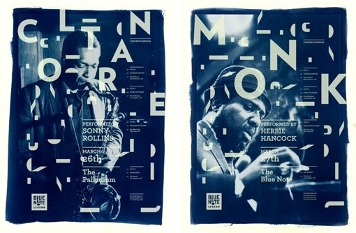 Design Work Life » Student Work: Aldis Ozolins: Blue Note Legend #branding