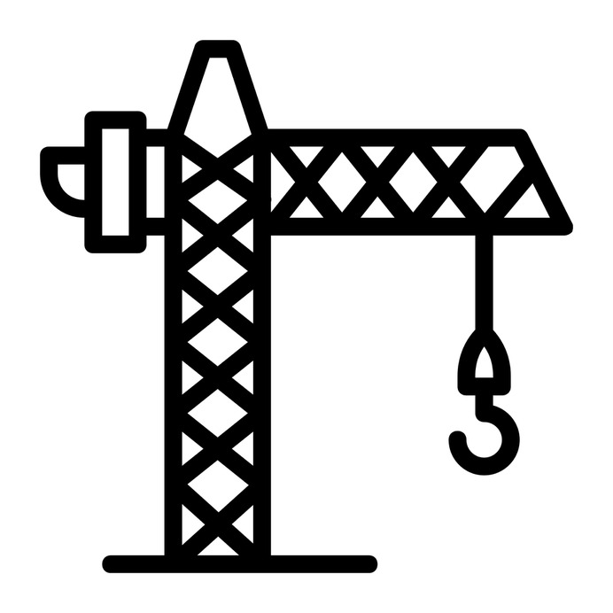See more icon inspiration related to crane, construction, lift, hook and construction and tools on Flaticon.