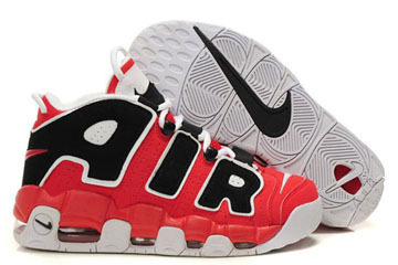 Air More Uptempo Varsity Red/Black-White Nike Mens Shoes #shoes