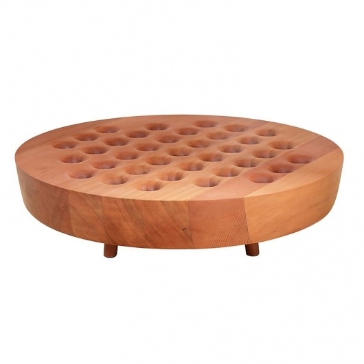 Hedge - Christopher Kurtz - Christopher Kurtz - Tufted #design #ottoman #bench #wood #furniture #kurtz #christopher