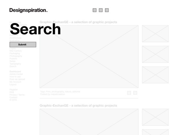 DSPN_Wireframes_v1 02 #minimalist #interface