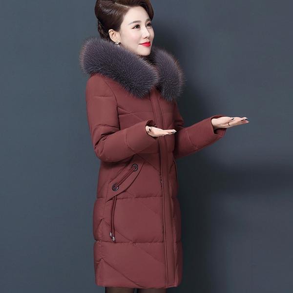 Plus Size 7XL 8XL Womens Winter Jackets Hooded Mom Overcoat Thick Parkas Cotton Female Jacket Winter Coats Warm Long Parka