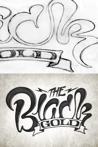 The Black Gold by Simon Alander #inspiration #creative #lettered #personalized #design #illustration #logo #hand