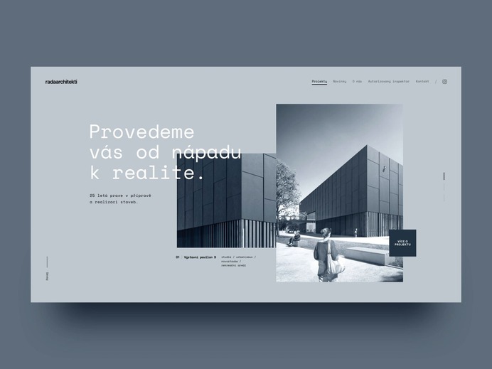 Architecture Portfolio creative design portfolio clean ux ui web website architects architecture