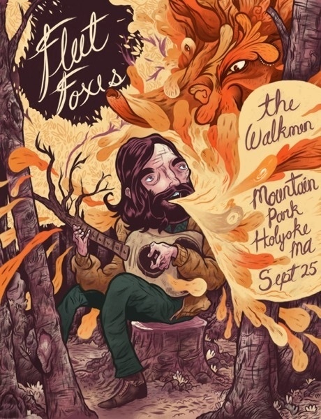 25 beautiful gig posters | The Hatched Blog #gig #design #illustration #poster #art #music