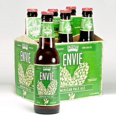 Parish Brewing Envie #packaging #beer #label #bottle