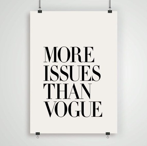 By The Motivated Type #vogue #tipografia #typography