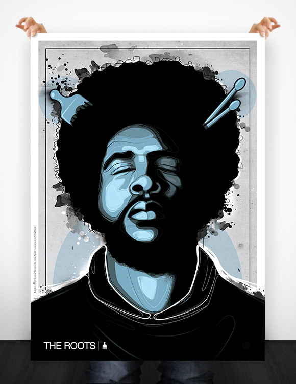 THE ROOTS ILLUSTRATION #poster #illustration #design #art