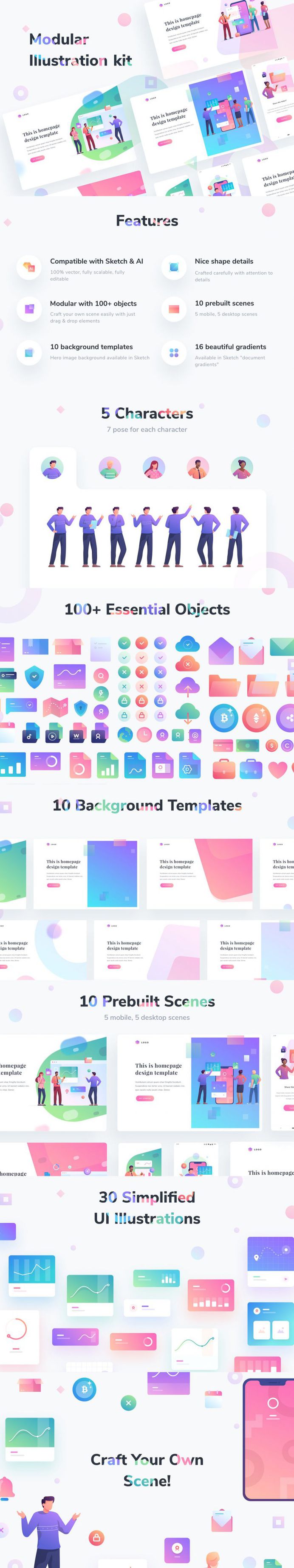 Modular Illustration Kit