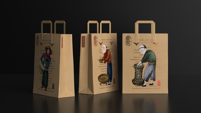 Branding paper bags