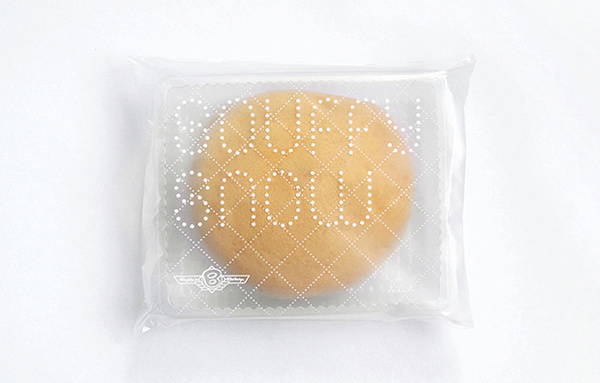 BLOW | Souffy Snow #packaging #pastries #typography