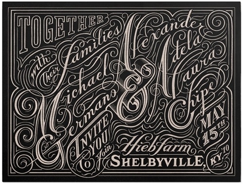 Typeverything.com Hand-lettering by John... - Typeverything #by #drawn #john #passaflume #type #hand