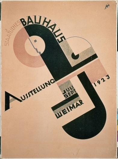 10-Bauhaus-Plakat-1923.jpg 1,181×1,595 pixels #school #design #1923 #poster #bauhaus #weimar