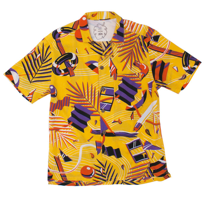 asos_front #hawaiian #illustration #pattern #zawada