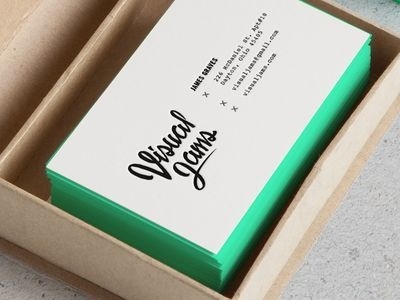 Visual Jams by James Graves #card