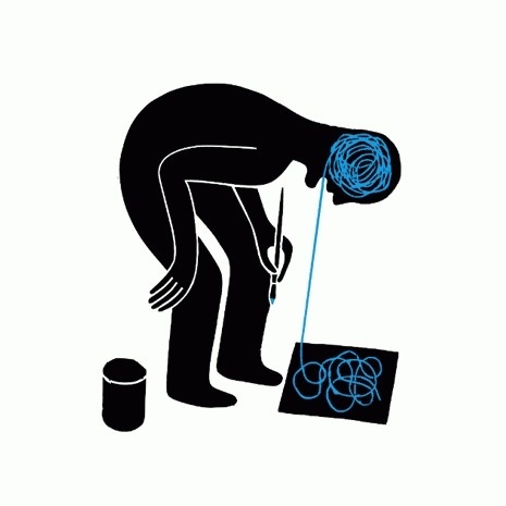 Geoff McFetridge — Get your mind out | The Do Village #mcfetridge #geoff