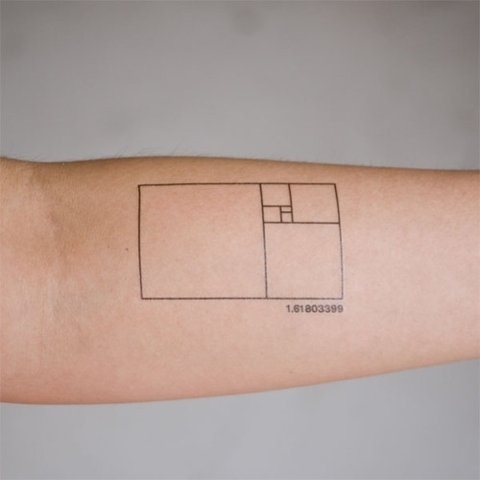 Ethereal Mathematical Minimalist Tattoo Design – Tattoos Wizard Designs