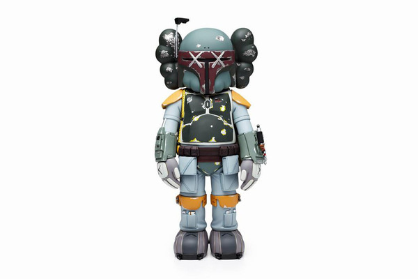 Image of OriginalFake KAWS Boba Fett Companion Tokyo Exclusive #toys #boba #companion #wars #fett #originalfake #tokyo #star #film #kaws #lucas