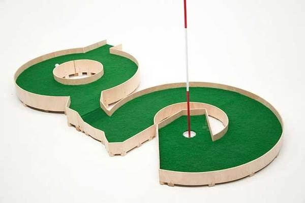 A Mini Golf Course Inspired By Typography [Pics] #mini #golf #typography