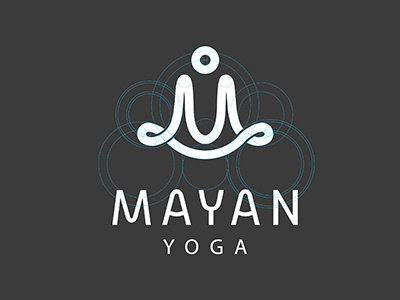 Mayan yoga #mark #vietnam #circle #gird #branding #design #grid #system #brand #symbol #logtype #identity #logo #yoga