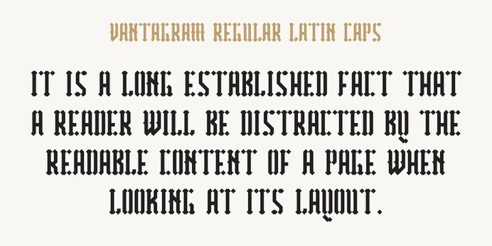 Vantagram typeface (font) designed by Thoma Kikis. Teknike.com - #vantagram #typeface #font #kikis #thomakikis #blackletter #sans #lettering #greek #latin #cyrillic #teknike