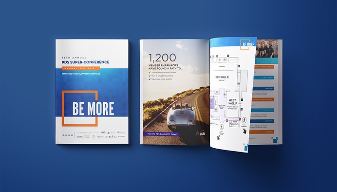 Pharmacy conference booklet design