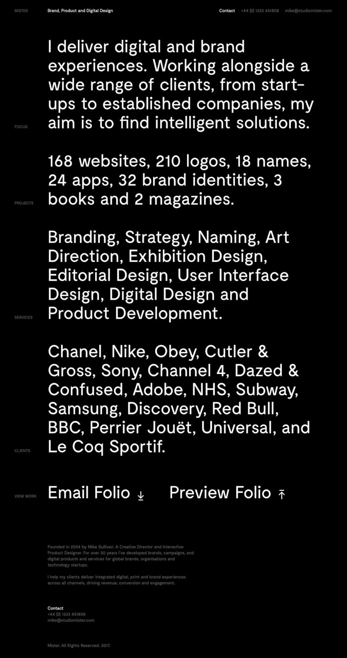 Mister - Mindsparkle Mag - Studio Mister delivers digital and brand experiences. The aim is to find intelligent solutions for their clients.