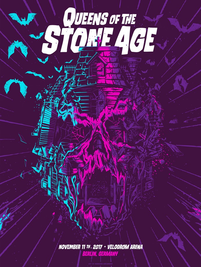 Queen of the Stone age Gig Posters – Vol. 1